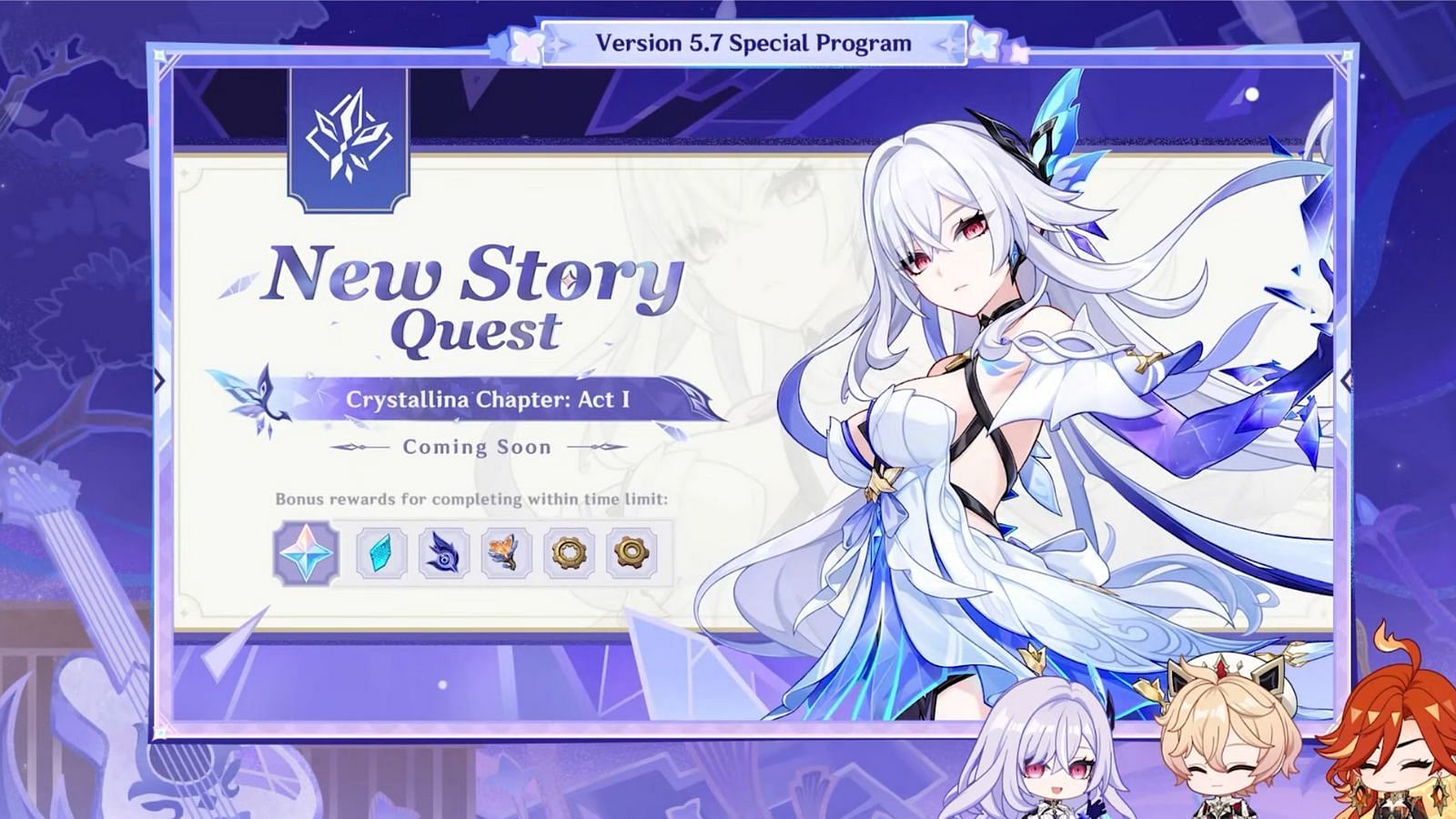 Skirk's Story Quest will be released in version 5.7 (Image via HoYoverse)